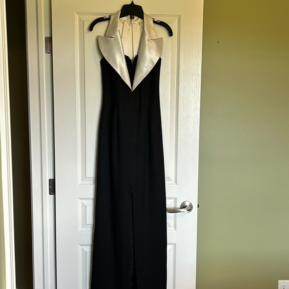 Vintage tuxedo dress - Picture 1 of 3